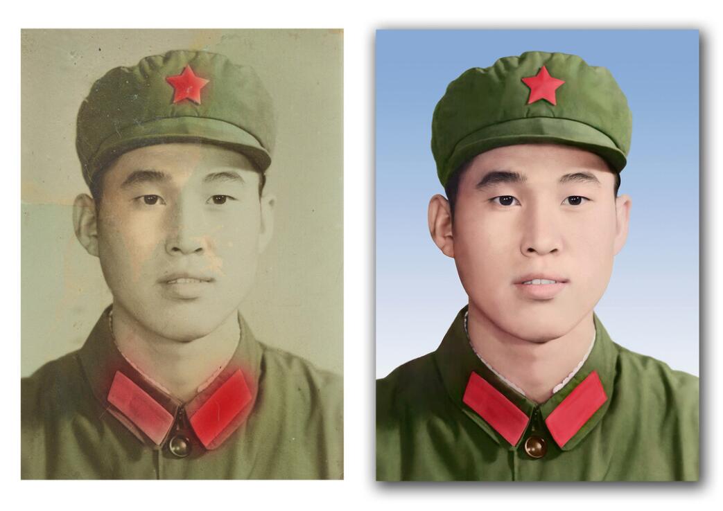 轵城镇破损照片修复-18