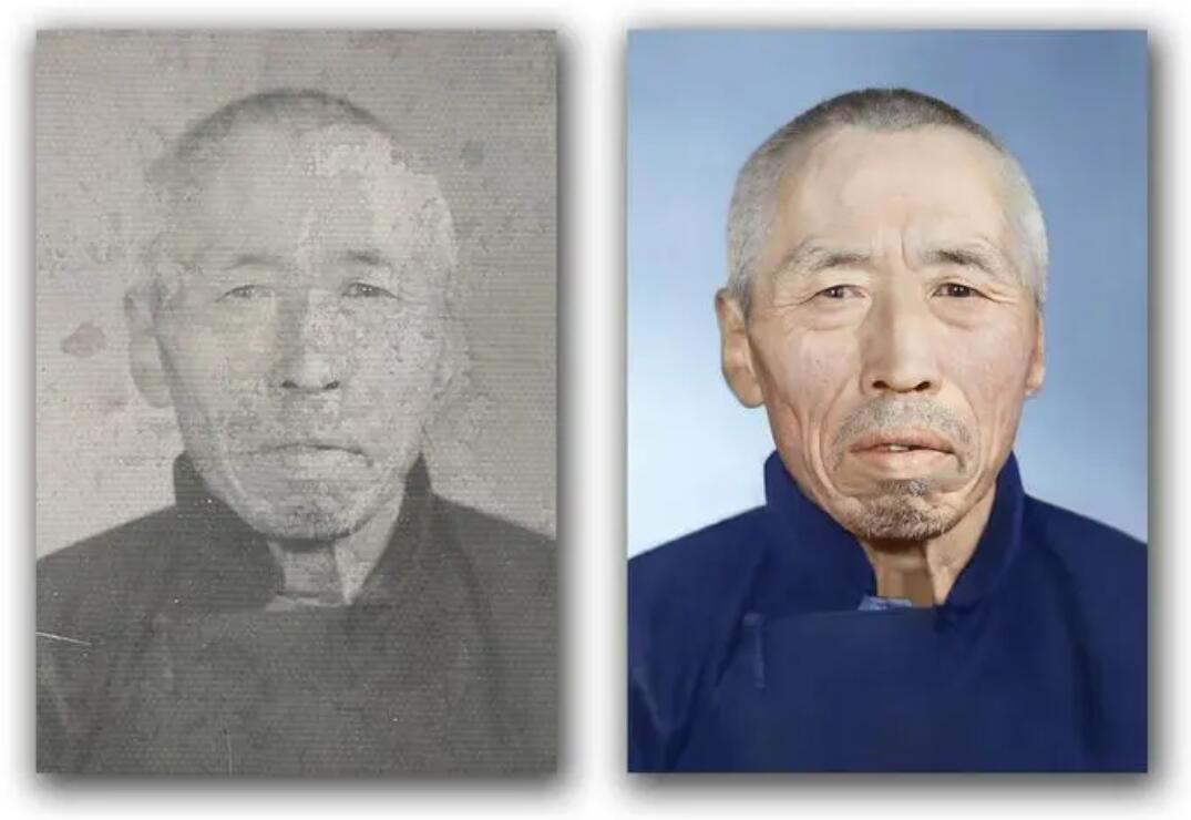 轵城镇破损照片修复-56